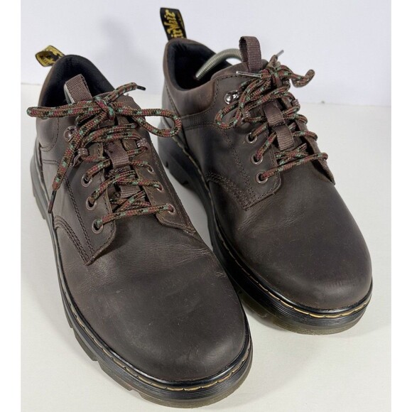 Vtg  Dr. Martens Men\'s Reeder Crazy Horse Brown Leather Utility Shoe Size 12 US main image 6